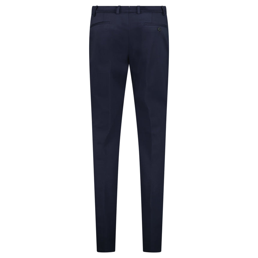 Berwich Komodo 'The Travel Fit' Trousers in Navy - Boinclo - Outlet Sale Under Retail