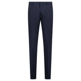 Berwich Komodo 'The Travel Fit' Trousers in Navy - Boinclo - Outlet Sale Under Retail