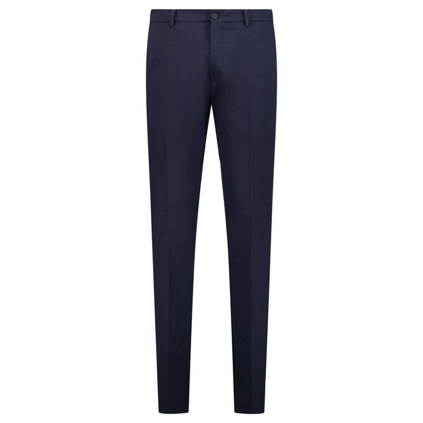 Berwich Komodo 'The Travel Fit' Trousers in Navy - Boinclo - Outlet Sale Under Retail