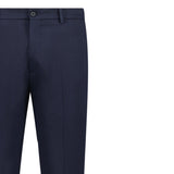 Berwich Komodo 'The Travel Fit' Trousers in Navy - Boinclo - Outlet Sale Under Retail