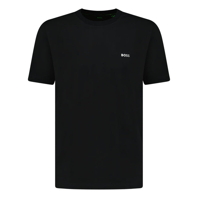 BOSS Active Logo - Print T - Shirt Black - Boinclo ltd - Outlet Sale Under Retail