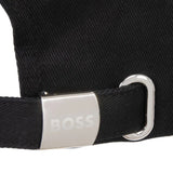 Boss Logo Embossed Cap Black
