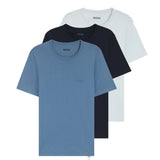 Boss Classic 3 Pack T-Shirt Blue/Dark Blue/ Navy - Boinclo - Outlet Sale Under Retail