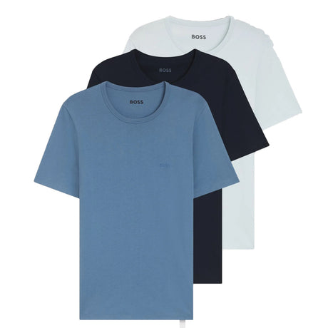 Boss Classic 3 Pack T-Shirt Blue/Dark Blue/ Navy - Boinclo - Outlet Sale Under Retail