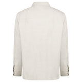 BOSS Corvin Button Up Overshirt White - Boinclo ltd - Outlet Sale Under Retail