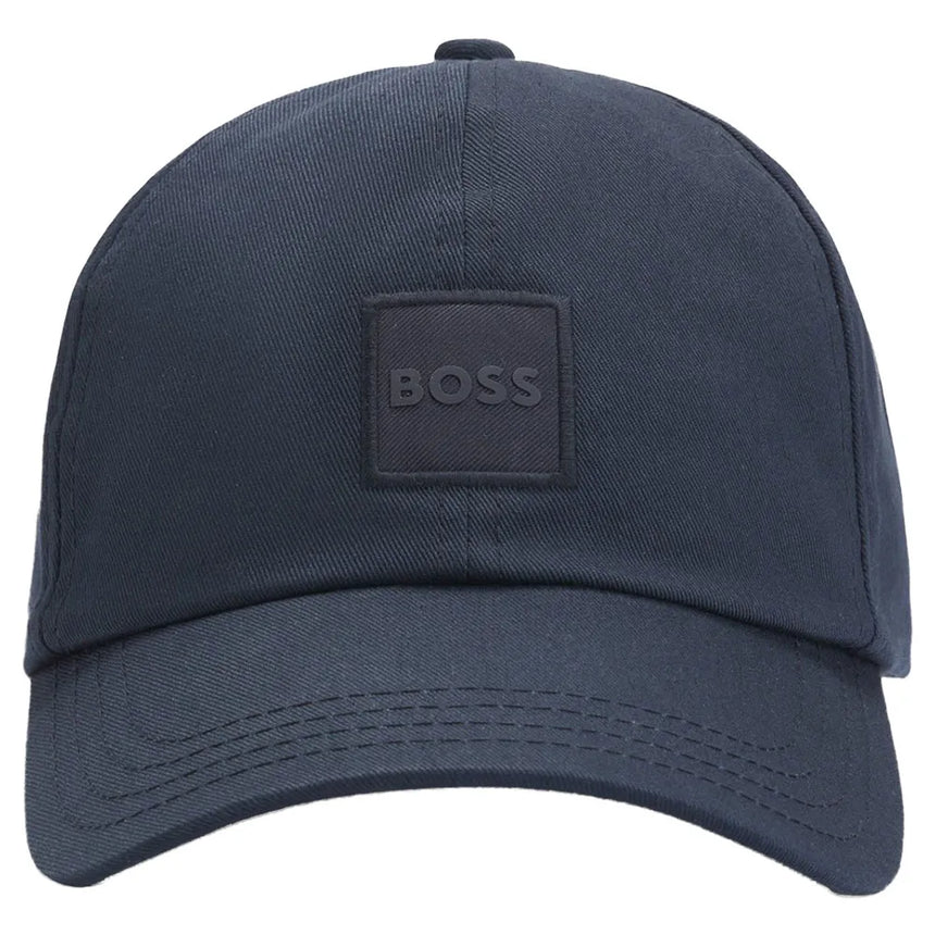 Boss Logo Derrel Cap Dark Blue