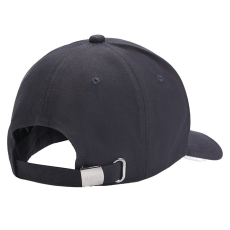 Boss Logo Embossed Cap Dark Blue - Boinclo - Outlet Sale Under Retail