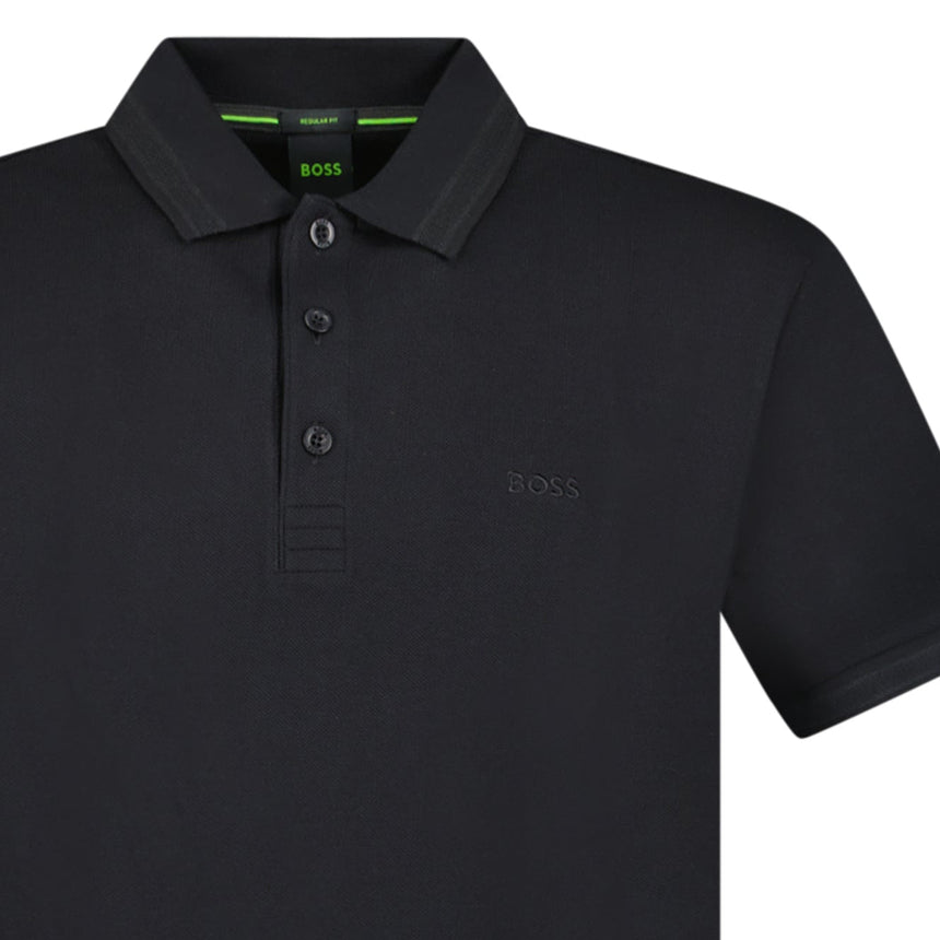 Boss Paddy Polo Shirt in Black - Boinclo - Outlet Sale Under Retail