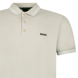Boss Paddy Polo Shirt in Light Beige - Boinclo - Outlet Sale Under Retail