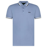 Boss Paddy Polo Shirt in Open Blue - Boinclo - Outlet Sale Under Retail
