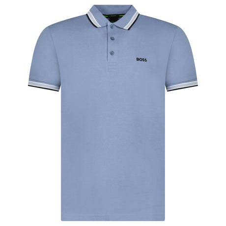 Boss Paddy Polo Shirt in Open Blue - Boinclo - Outlet Sale Under Retail