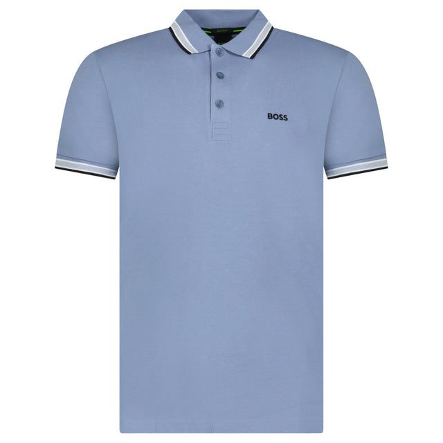 Boss Paddy Polo Shirt in Open Blue - Boinclo - Outlet Sale Under Retail