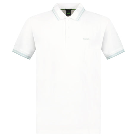 Boss Paddy Polo Shirt in Open White - Boinclo - Outlet Sale Under Retail