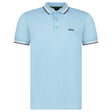 Boss Paddy Polo Shirt in Pastel Blue - Boinclo - Outlet Sale Under Retail