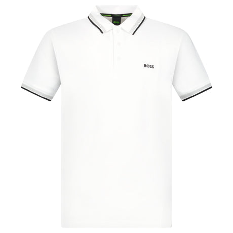 Boss Paddy Polo Shirt White - Boinclo - Outlet Sale Under Retail