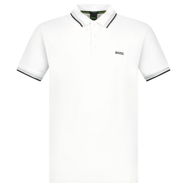 Boss Paddy Polo Shirt White - Boinclo - Outlet Sale Under Retail
