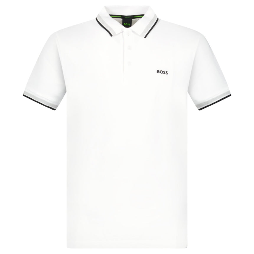 Boss Paddy Polo Shirt White - Boinclo - Outlet Sale Under Retail