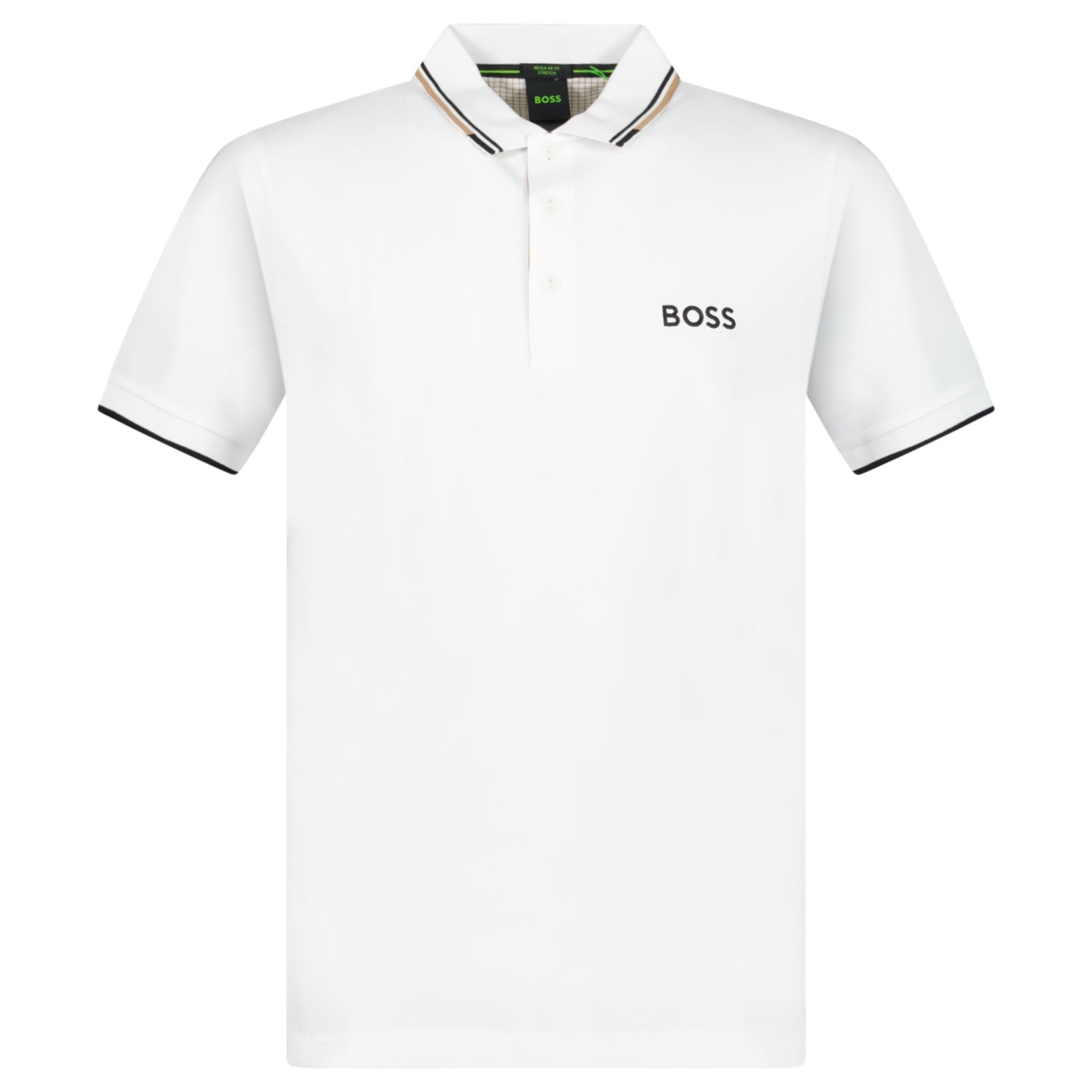 Color variation of Boss Paddy Pro Golf Polo Shirt in White