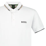 Boss Paddy Pro Golf Polo Shirt in White - Boinclo - Outlet Sale Under Retail