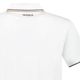 Boss Paddy Pro Golf Polo Shirt in White - Boinclo - Outlet Sale Under Retail
