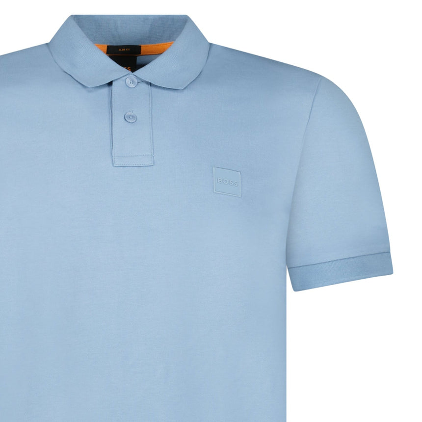 Boss Passenger Polo Shirt in Open Blue - Boinclo - Outlet Sale Under Retail