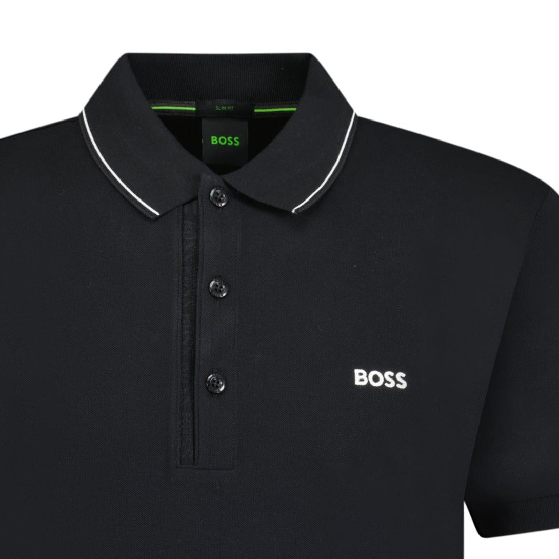 Hugo Boss Paule 4 Polo T Shirt Navy Outlet Sale Always Under Retail Boinclo