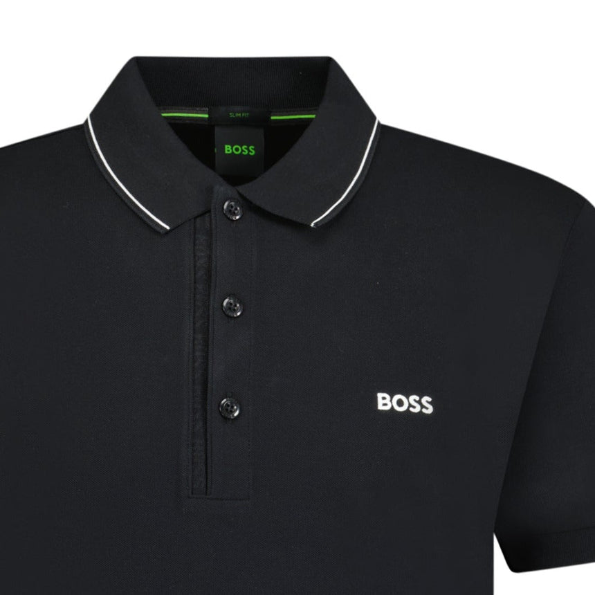 Hugo Boss Paule Polo T-Shirt Navy Outlet Sale Always Under