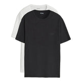Boss Two-Pack Ribbed T-Shirts in White & Black - Boinclo - Outlet Sale Under Retail
