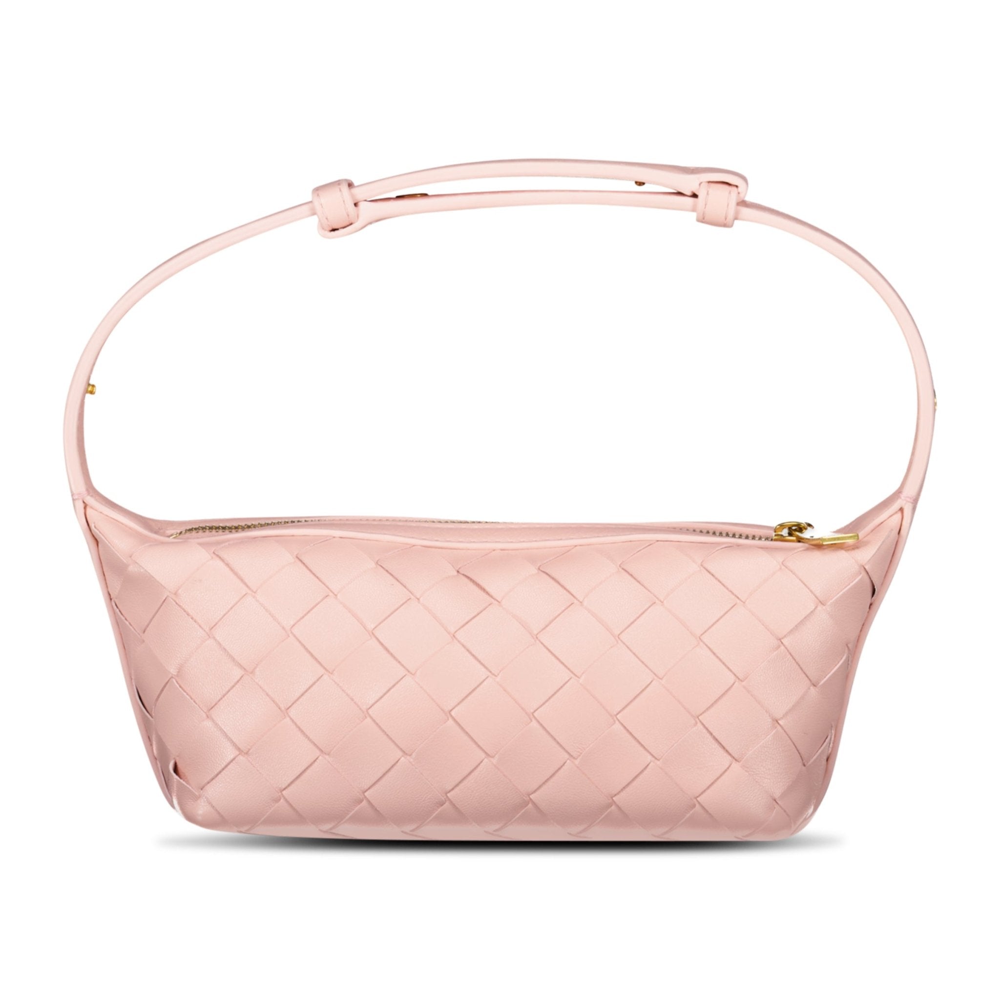 【美品】BOTTEGA VENETAミニ ザ・クラシック バッグ ピンクベージュ bottega-veneta-bottega-veneta-