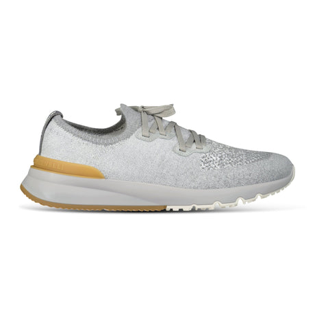 Brunello Cucinelli Cotton - Blend Chiné - Knit Sneakers in Grey - Boinclo - Outlet Sale Under Retail