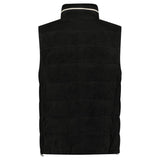 Brunello Cucinelli Quilted Zip - Up Suede & Down Gilet Black - Boinclo - Outlet Sale Under Retail