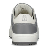 Brunello Cucinelli Suede & Leather Trainers White & Grey - Boinclo - Outlet Sale Under Retail