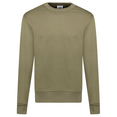 Burberry 'Acklow' Rear Logo Print Sweatshirt Khaki - Boinclo - Outlet Sale Under Retail
