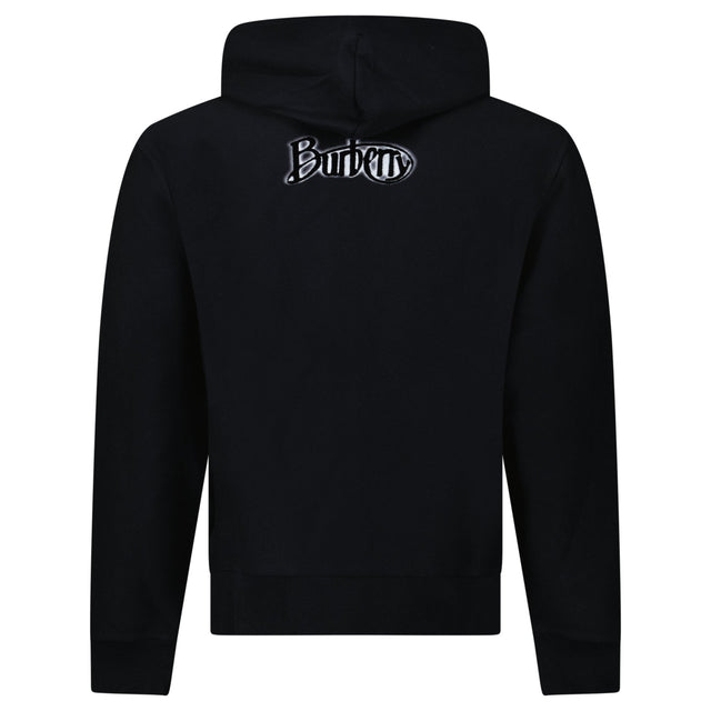 Burberry Archive Rear Felt Logo Hoodie in Black - Boinclo - Outlet Sale Under Retail