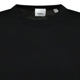 Burberry 'Bempton' Embroidery Check Elbow Wool Jumper Black - Boinclo - Outlet Sale Under Retail