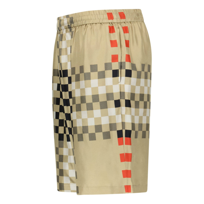Burberry Summer Silk Shorts & Cotton T-Shirt White