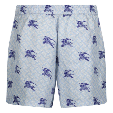 Burberry 'Brandon' Silk Shorts Blue - Boinclo - Outlet Sale Under Retail