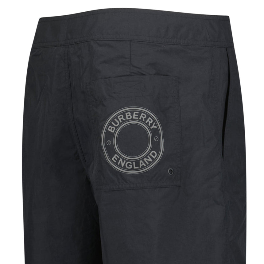 Burberry 'Brenton' Nylon Logo Swim Shorts Periwinkle in Black - Boinclo - Outlet Sale Under Retail