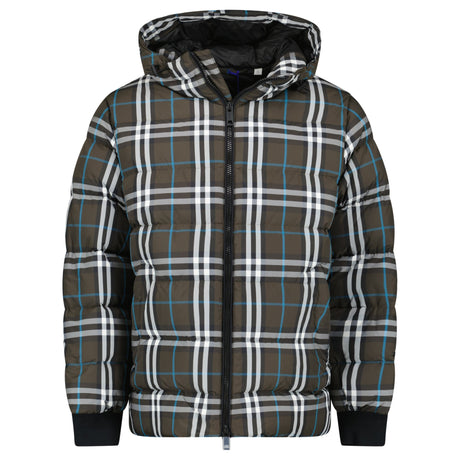 Burberry Broadwell Check Down Hooded Puffer Jacket in Brown - Boinclo - Outlet Sale Under Retail