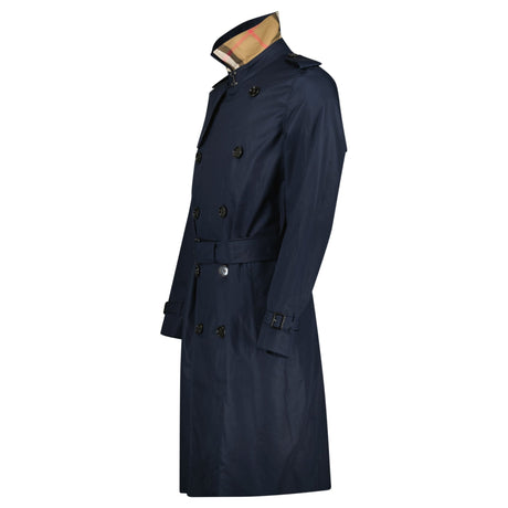 Burberry 'Brockham' Double Breasted Belted Trench Jacket Navy - Boinclo - Outlet Sale Under Retail