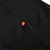 Burberry 'Bempton' Embroidery Check Elbow Wool Jumper Black (Defect) - Boinclo - Outlet Sale Under Retail