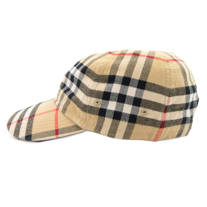 Burberry Check Cotton Baseball Cap in Archive Beige - Boinclo - Outlet Sale Under Retail