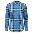 Burberry 'Claverdon' Check Shirt in Blue Jade - Boinclo - Outlet Sale Under Retail