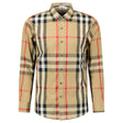 Burberry 'Claverdon' Check Shirt in Taupe brown - Boinclo - Outlet Sale Under Retail