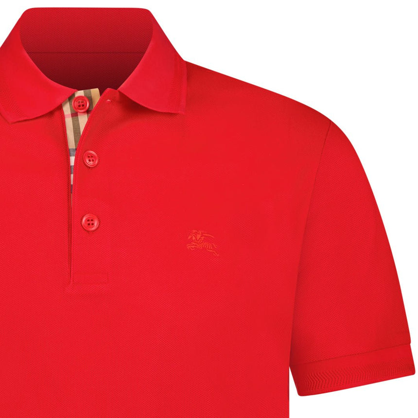 Burberry 'Eddie' Polo - Shirt Red - Boinclo - Outlet Sale Under Retail