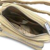 Burberry 'Ellison' Cross Body Messenger Bag Gold Honey - Boinclo - Outlet Sale Under Retail