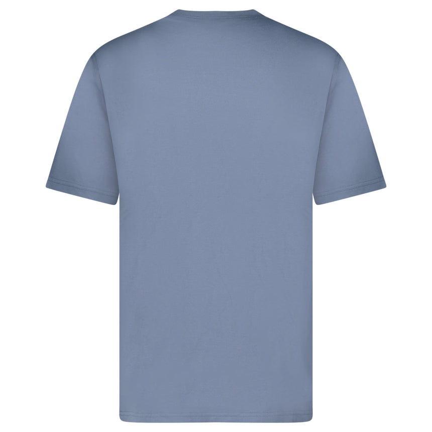 Burberry 'Ellison' Logo Print T-Shirt Carbon Blue - Boinclo - Outlet Sale Under Retail