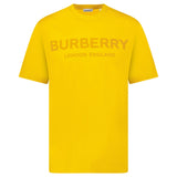 Burberry 'Ellison' Logo Print T-Shirt Orange - Boinclo - Outlet Sale Under Retail