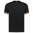 Burberry 'Ellison' Organic Cotton Check Sleeve Black - Boinclo - Outlet Sale Under Retail