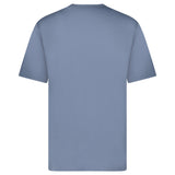 Burberry 'Ellison' Stripe Embroidery T-Shirt Carbon Blue - Boinclo - Outlet Sale Under Retail